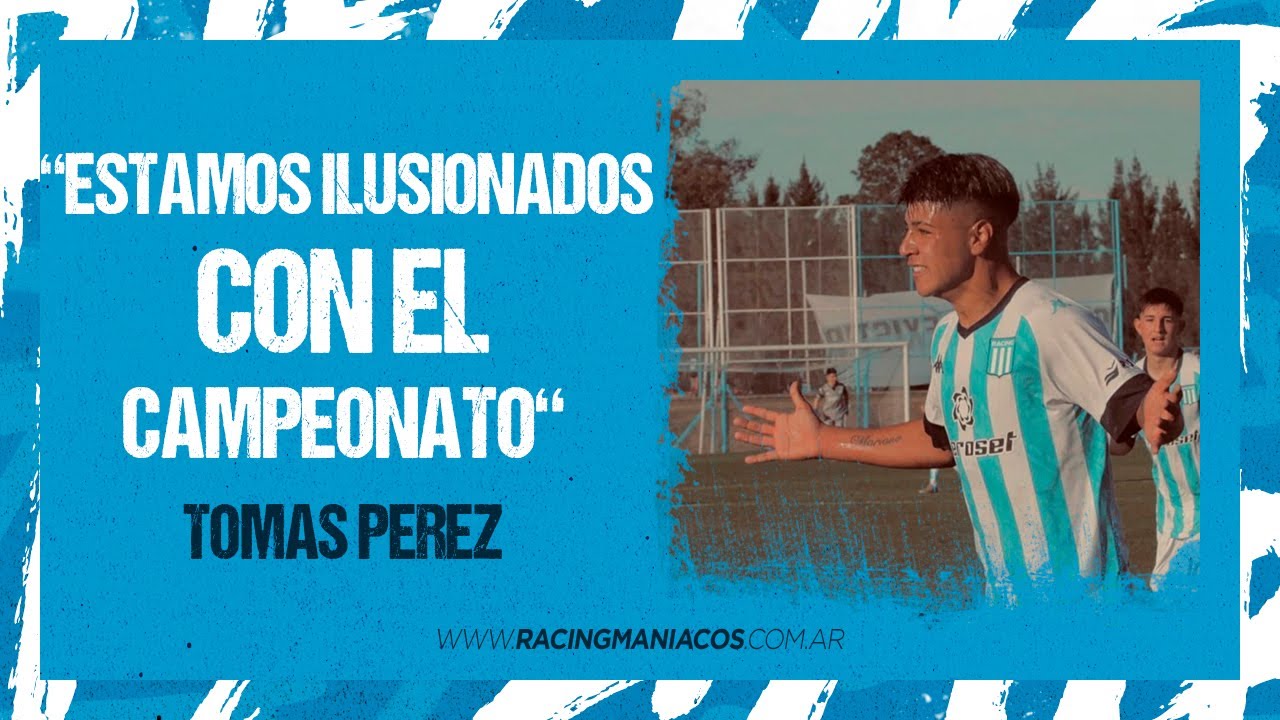 👨‍🎓⚽PROMESAS DEL TITA: Tomas Pérez, jugador de la 6ta División: "Estamos muy ilusionados"
