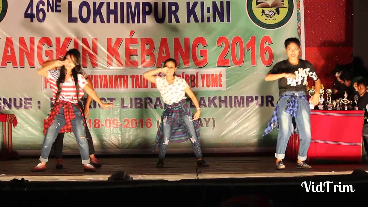 MODERN MISING DANCE IN  NORTH LAKHIMPUR CENTRAL KANGKIN KEBANG 2016