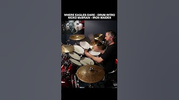 Thumbnail of WHERE EAGLES DARE - DRUM INTRO - NICKO MCBRAIN - IRON MAIDEN
