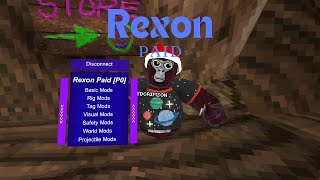 REXON PAID HAS BEEN UPDATED? (gorilla tag mod menu review)