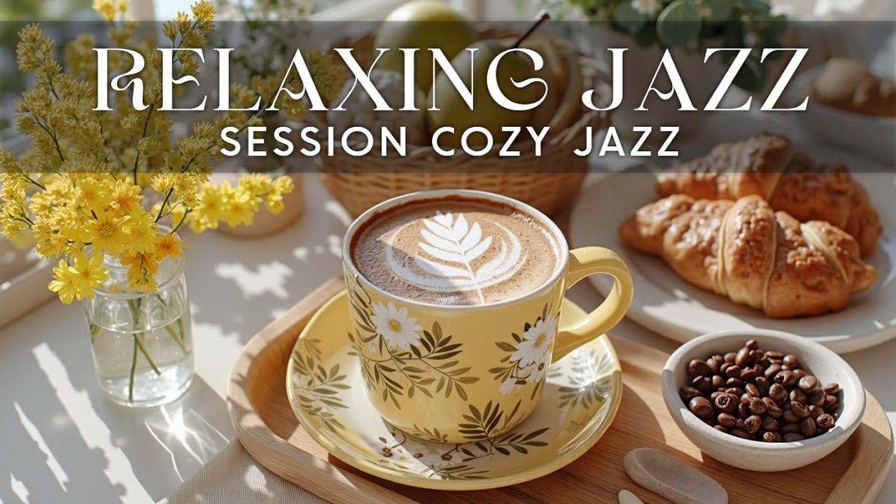 Уютный январский джазовый кафе Босса Нова для расслабляющей фоновой музыки для учебы и работы