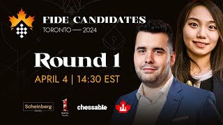 Round 1 FIDE Candidates & Women's Candidates