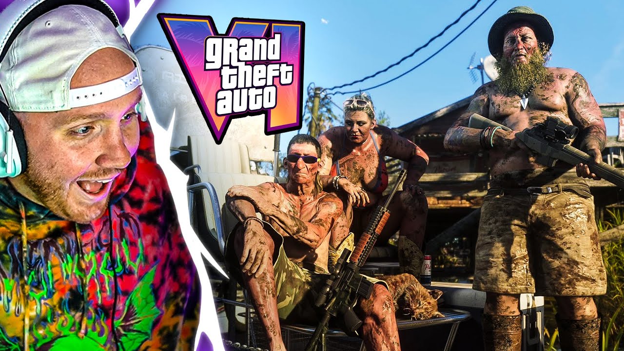 TIMTHETATMAN REACTS TO NEW GTA 6 TRAILER