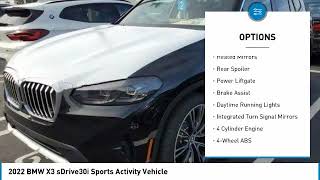 2022 Bmw X3 B35613