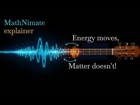 How Energy Travels Without Moving Matter – The Wave Paradox!