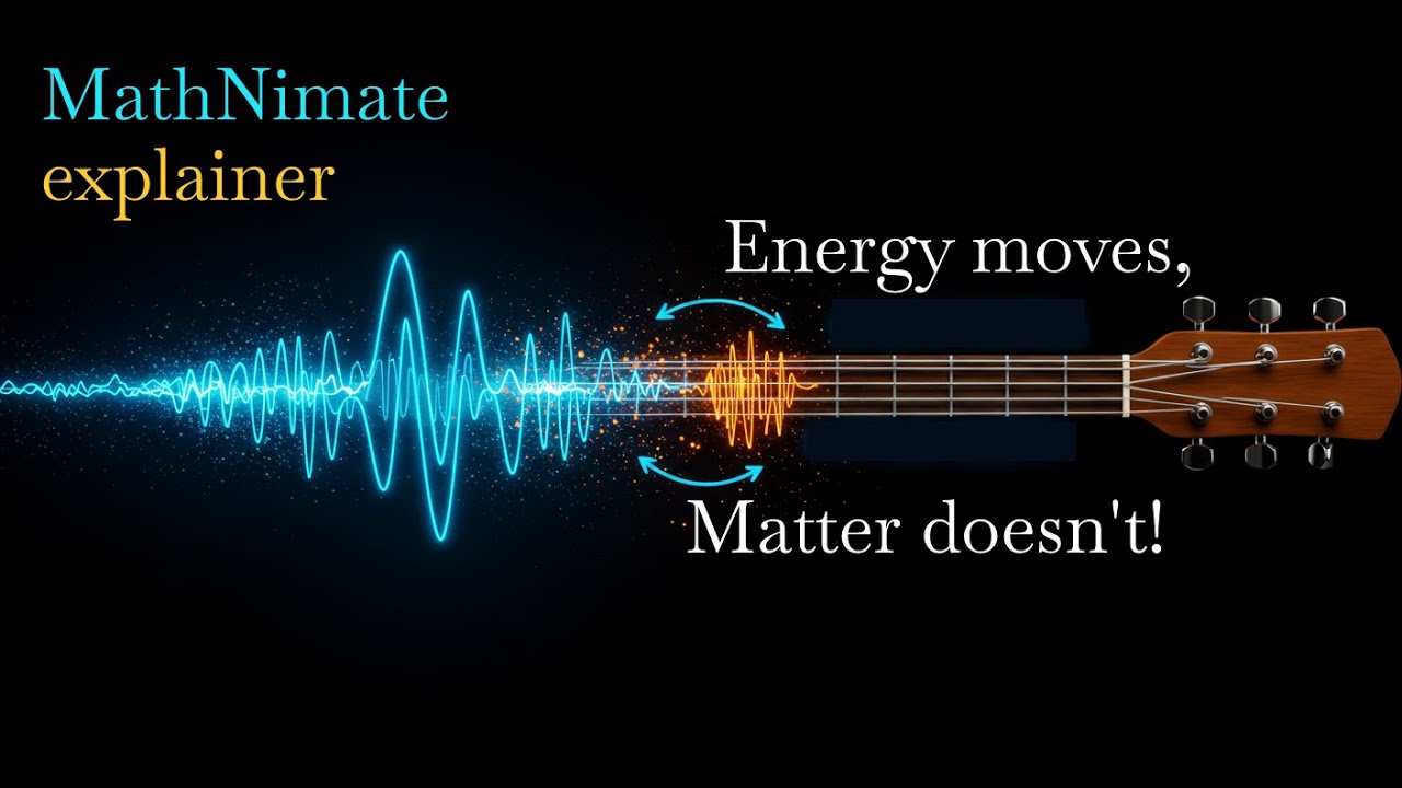 How Energy Travels Without Moving Matter – The Wave Paradox!