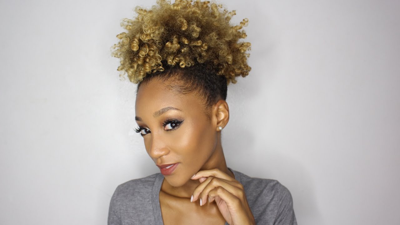 Curly Puff Nightime Routine + Morning Refresh Routine