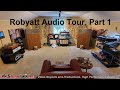 Robyatt audio company tour pt 1 the studio featuring klipschorn ak6s tektron miyajima labs