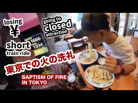 This ramen solved my first hour misadventure  in Japan  | 東京での火の洗礼 | INSTA360 X3