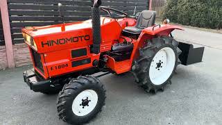 Hinomoto E1804  s bednou / 4x4 