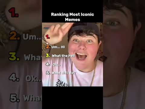 Ranking Most Iconic Memes Funny Funnyshorts Funnyvideos