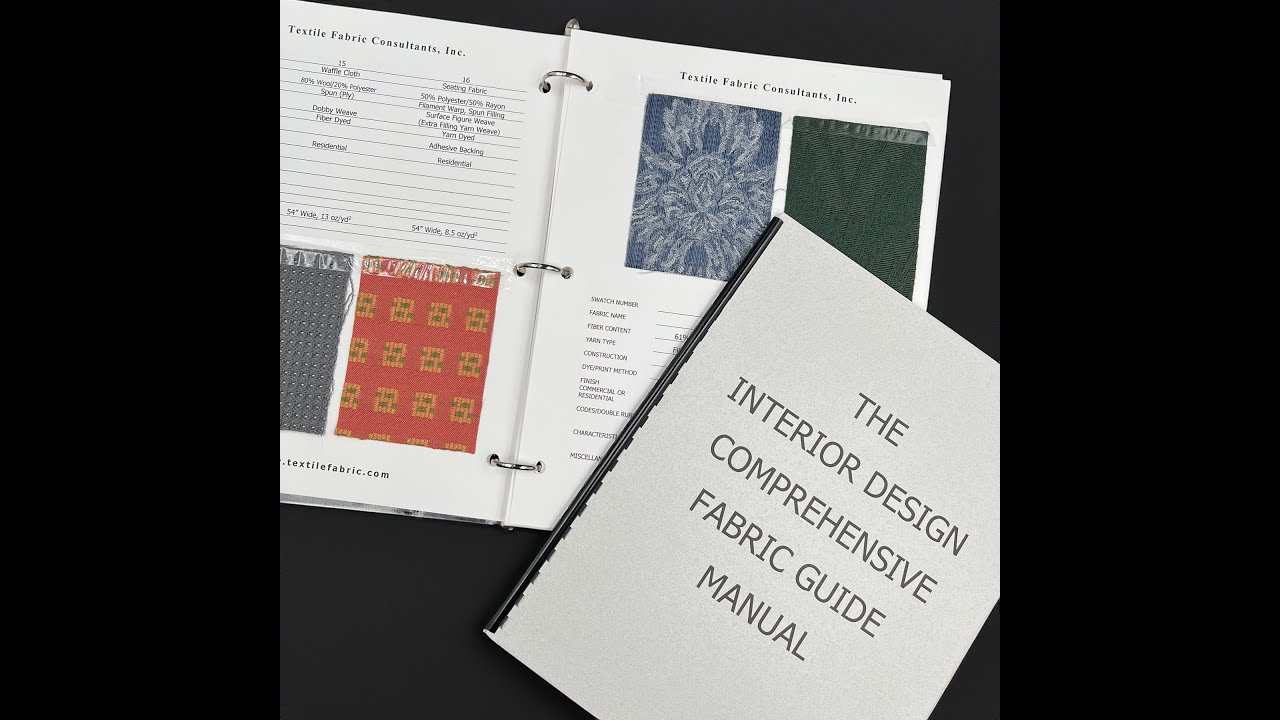 Interior Design Comprehensive Fabric Guide - YouTube