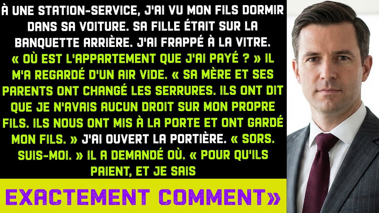 J'ai trouvé mon fils dormant dans sa voiture avec sa fille. Sa belle-famille a changé les serrures.