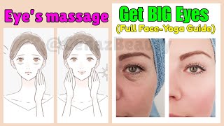 9 Face Yoga Exercises for Bigger, Brighter Eyes | Natural Eye Lift & Under Eye Care at Home screenshot 2