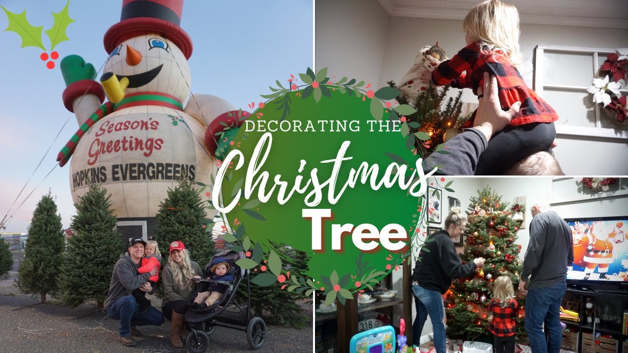Christmas Vlog | Decorating the Christmas Tree | Family Vlog - YouTube