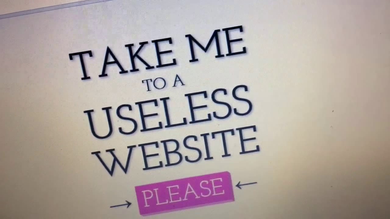 Useless website. YouTube