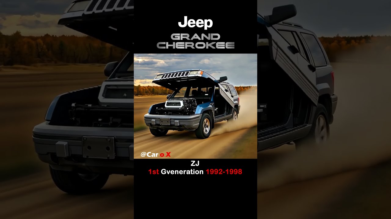 Jeep Grand Cherokee Evolution From 1946 Present 