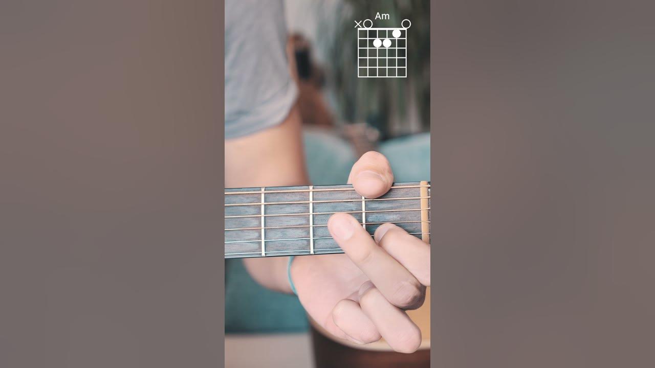 How To Play "A Minor" Guitar Chord // Beginner Guitar Chord Series #2 #Shorts