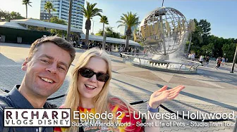 Universal Studios Hollywood Vlog  - First Visit! Super Nintendo World, Secret Life of Pets
