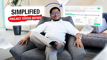Project Status Report | Simplified but Powerful | what goes into project status report