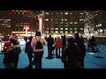 Улицы Нью-Йорка 25 декабря, Рождество. Bryant Park 2020.