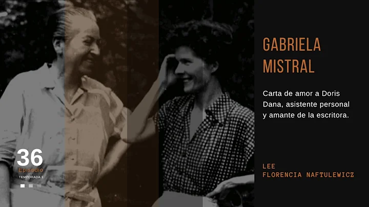 Carta de la Nobel de Literatura, Gabriela Mistral,...