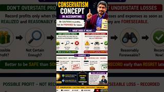 Conservatism concept #accounting  #bollywood #commerce #accountingprinciples #song #Govinda #shorts