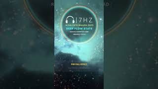 🎧 The "Flow State" Frequency: How 7Hz Alpha-Theta Waves Hack Your Focus #flowstate #7hz