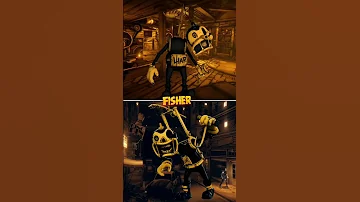 Bendy And The Ink Machine X Bendy And The Dark Revival Bendy Batim Batdr Character Shorts 