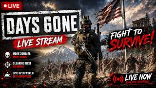Ashes Of The Apocalypse Zombies! || DAYSGONE  (LIVE NOW) #zombie  #survival #stream screenshot 3