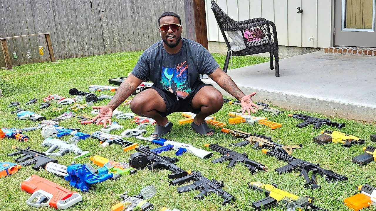 HOW DID I GET SO MANY GEL BLASTERS - YouTube