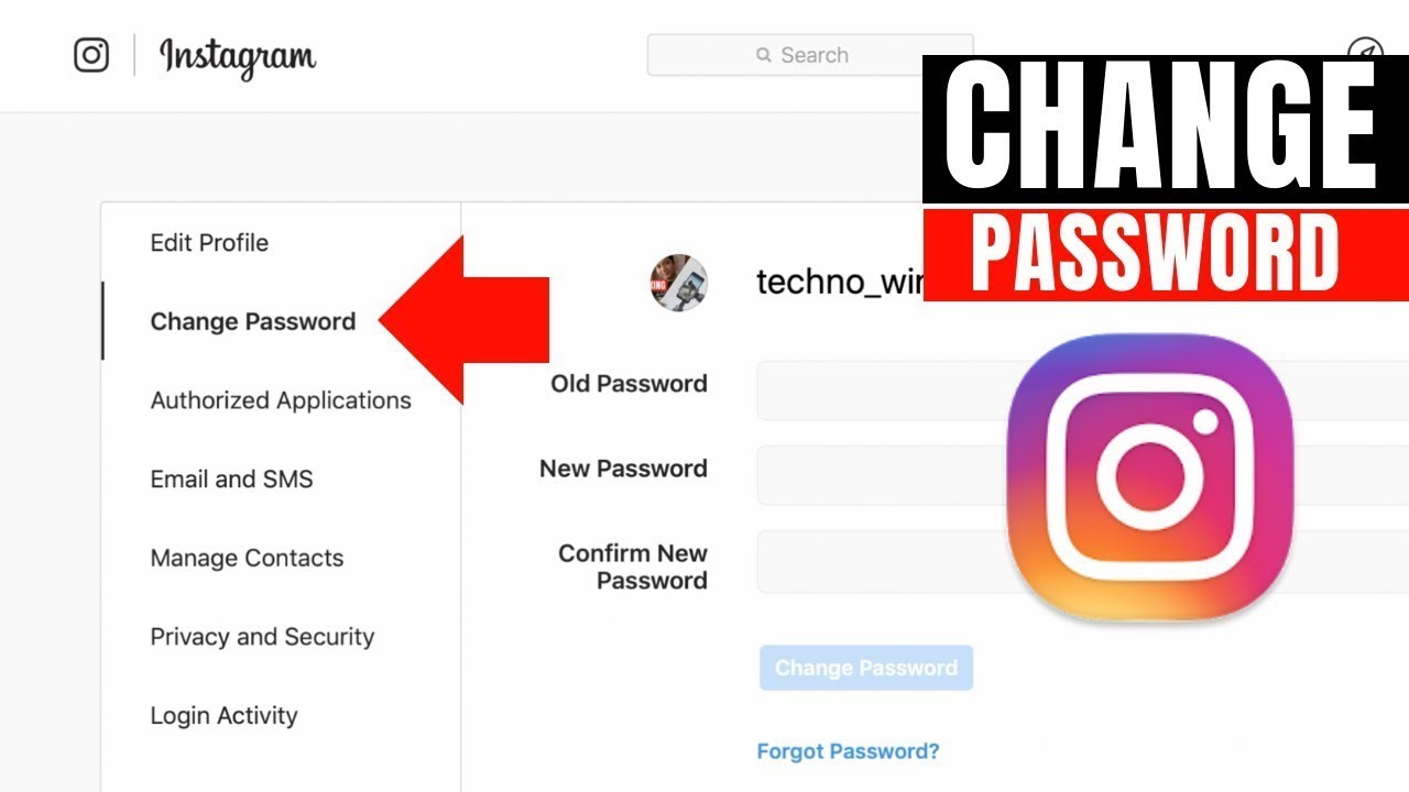 Instagram reset password antiban. How to change your Instagram password.