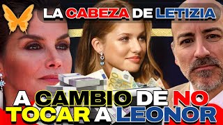 🦋 Audio ORIGINAL de Jaime del Burgo: Casa Real ofrece la CABEZA de Letizia a CAMBIO de Leonor.