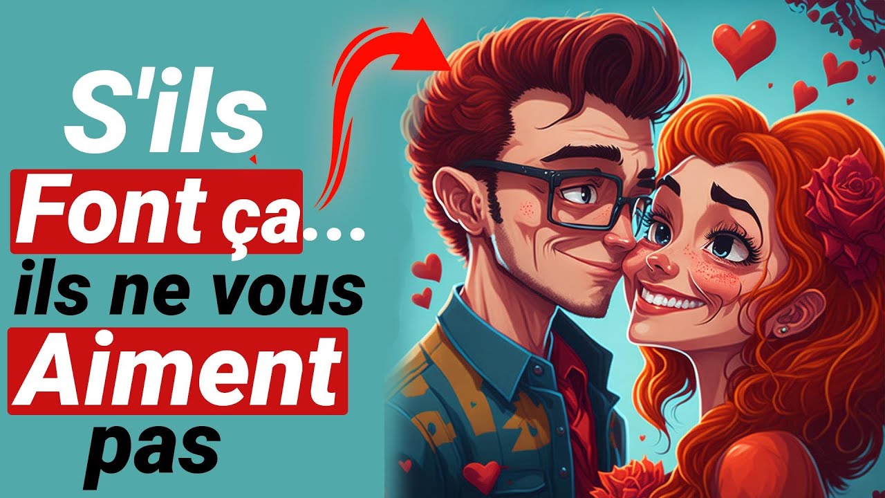 10 signes que votre partenaire ne vous aime pas même si vous pensez le