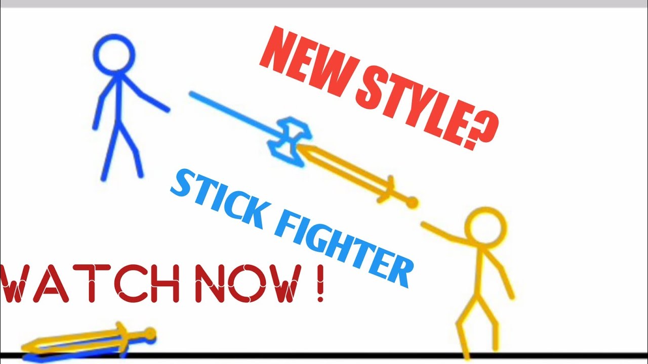 BLUE VS YELLOW EPIC FIGHT | STICK FIGHTER