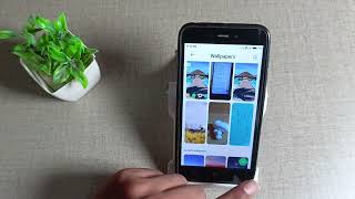How to update Homescreen wallpaper in mi Redmi 4A , wallpaper  mobile settings screenshot 5