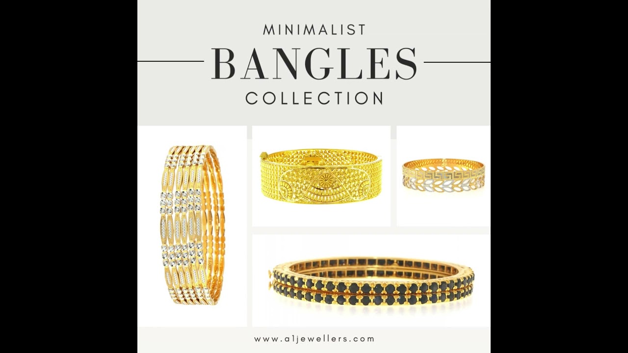Regardez Less is more! Discover the beauty of simplicity with our minimalist bangles collection, #a1jewellers sur YouTube Regardez Less is more! Discover the beauty of simplicity with our minimalist bangles collection, #a1jewellers sur YouTube