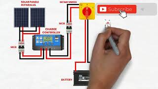 how to connect Solar Panels to a Rotary Switch (The Right Way)