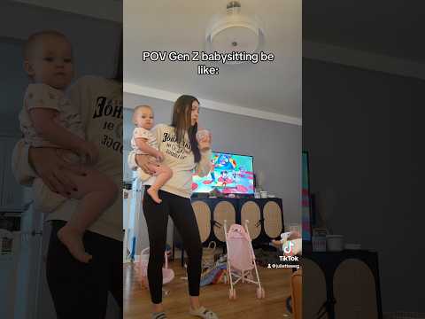 POV Gen Z Babysitting Be Like
