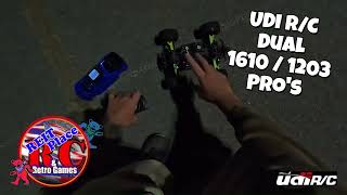 Dualing UDI RC 1610Pro vs 1203Pro, 3s speed run #udirc