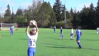 4/10/2016 ISC Gunner BU10A vs Emerald City 04 Green 6:3 First Half