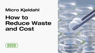 How to Reduce Waste and Cost per Analysis for Kjeldahl Protein Analysis in Feed on BUCHI MultiKjel