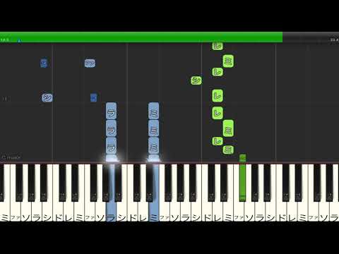 フレデリック　オドループ  ピアノ　簡単ver サビ