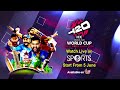 ICC Men&#39;s #T20WorldCup 2024, 5th June onwards.. | LIVE on DD Sports📺 (DD Free Dish)