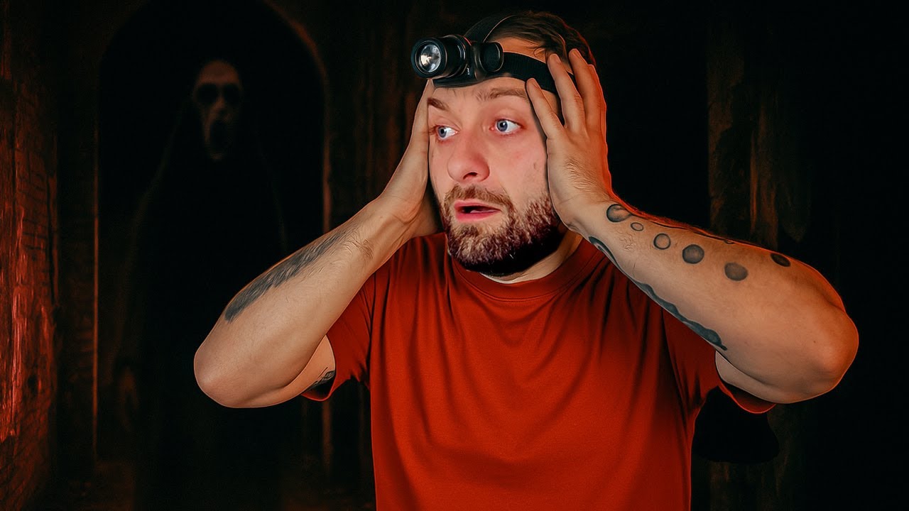 MROCZNA SIŁA CHCIAŁA NAS STĄD WYPĘDZIĆ - NAWIEDZONY PAŁAC!