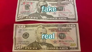 Sepa cómo diferenciar un billete real de un billete falso, Univision 34  Atlanta WUVG