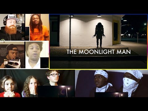 Видео: The Moonlight Man - Short Horror Film REACTIONS MASHUP