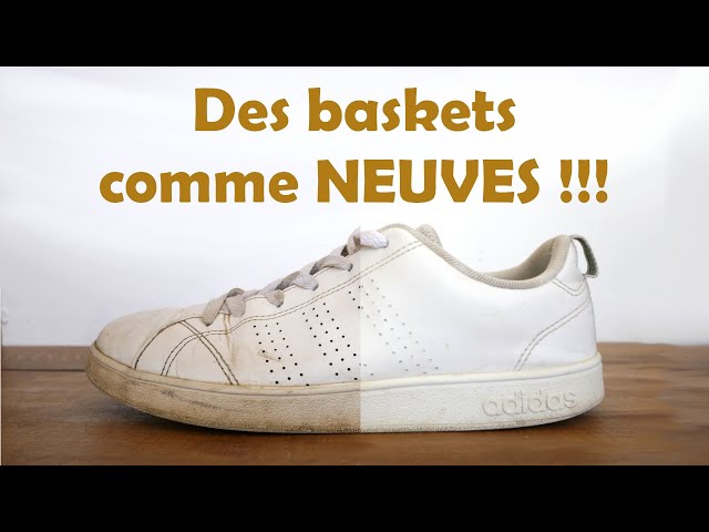 Comment Nettoyer Chaussures Blanches en Tissu - 10 Astuces pour Blanchir  les Chaussures - Tout pratique