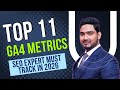Top 11 Google Analytics GA4 Metrics Every SEO Expert Must Track in 2026