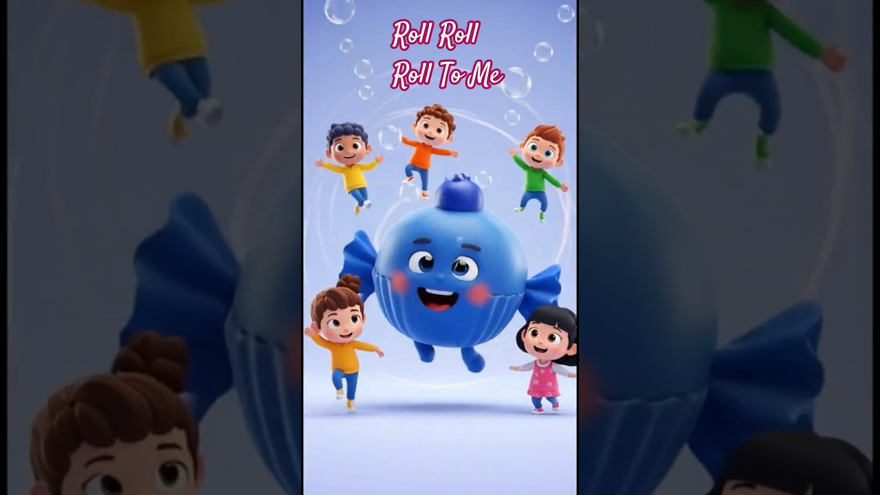 Kids Rhymes English 🎵| Roll Roll Roll to Me 🌈 |Colors Song for Kids 